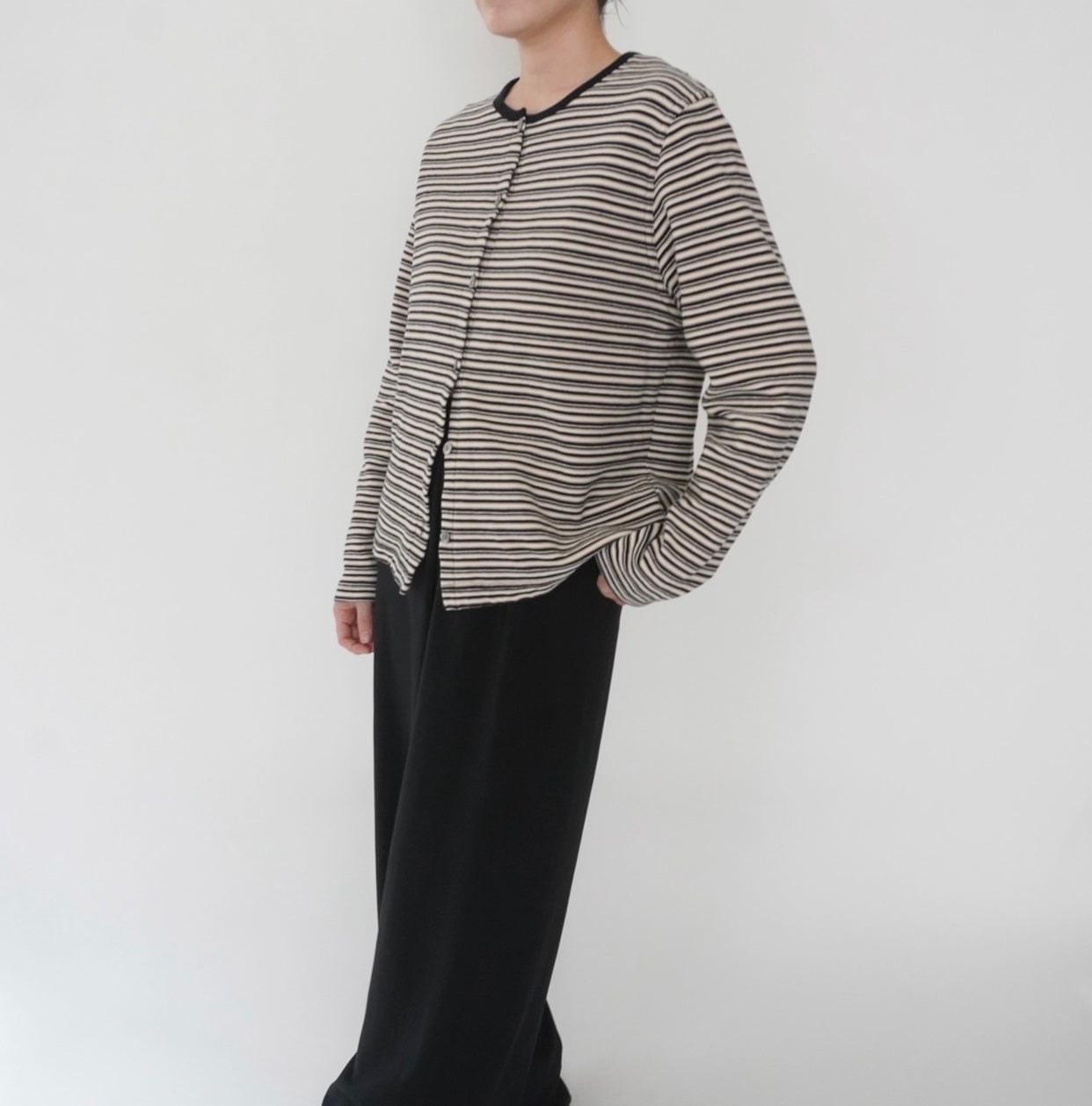 90s Striped Design Top