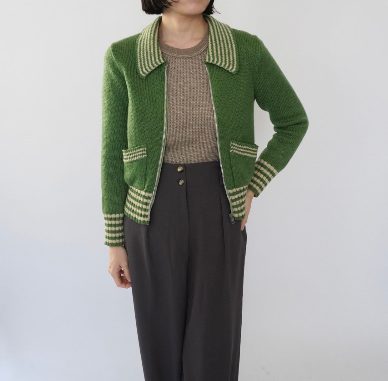 70s EURO Zip Knit