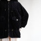 90s Black Velor Jacket