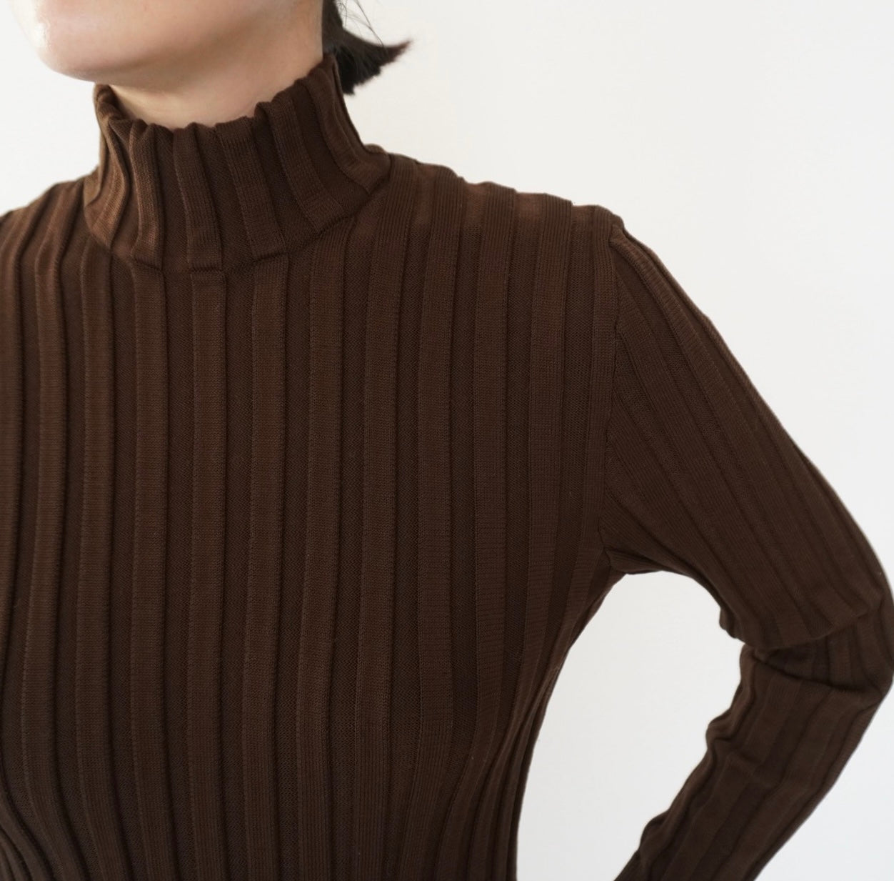 70s Ribbed Top Made in Italy