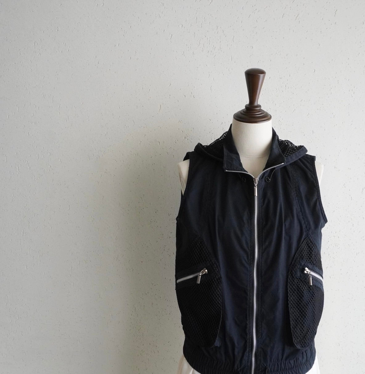 90s Mesh Design Cotton Vest