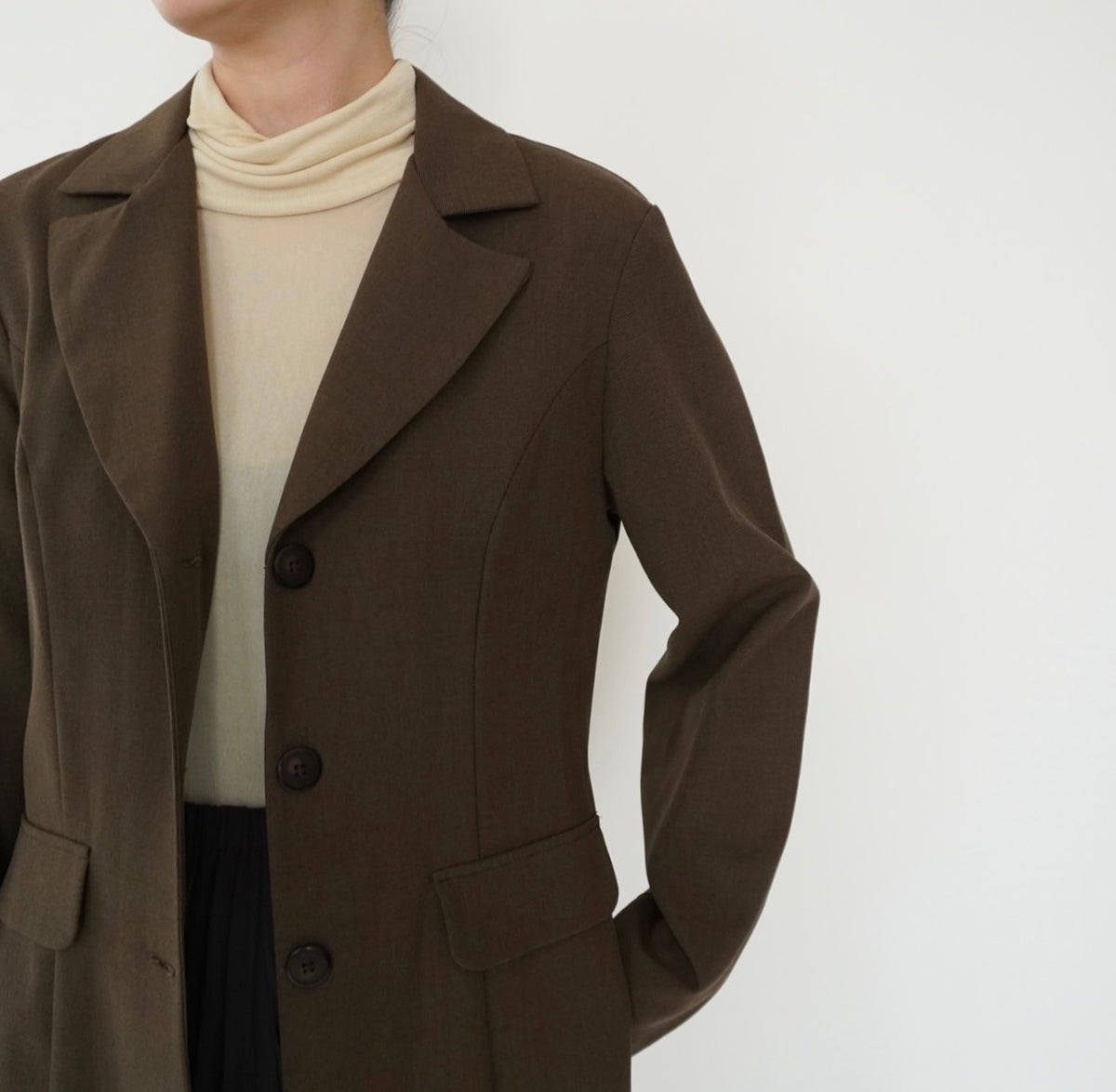 80s Light Long Jacket
