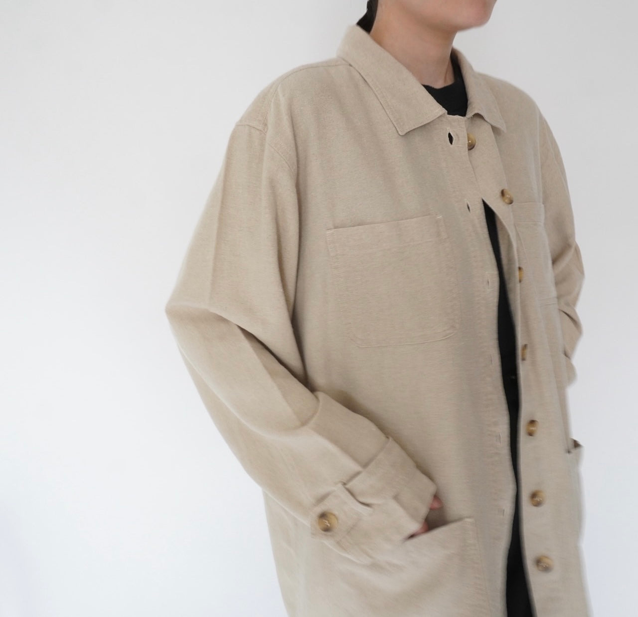 90s Linen Light Jacket