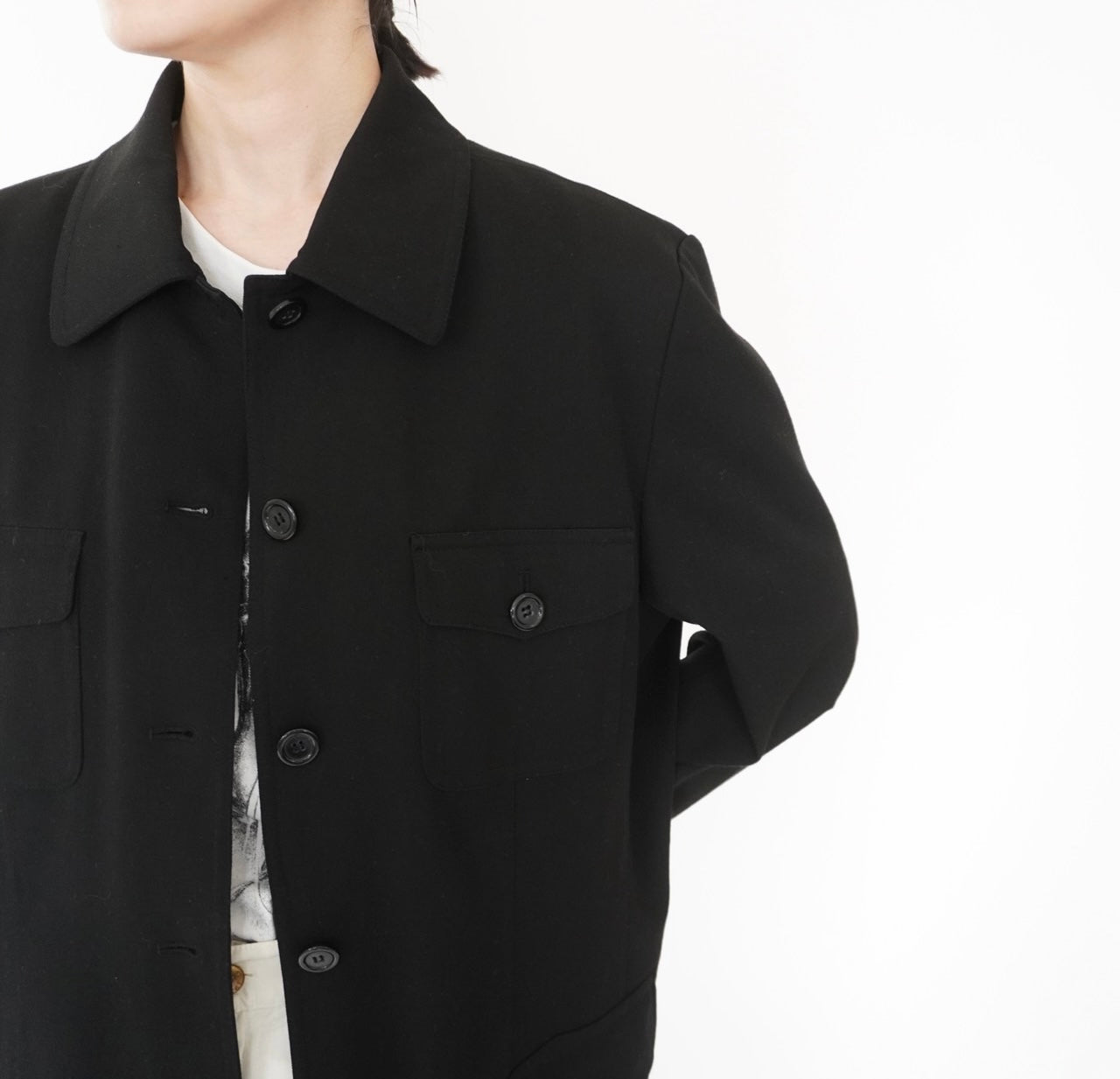 90s Black Jacket