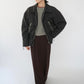 90s "Brandon Thomas" Black Design Jacket