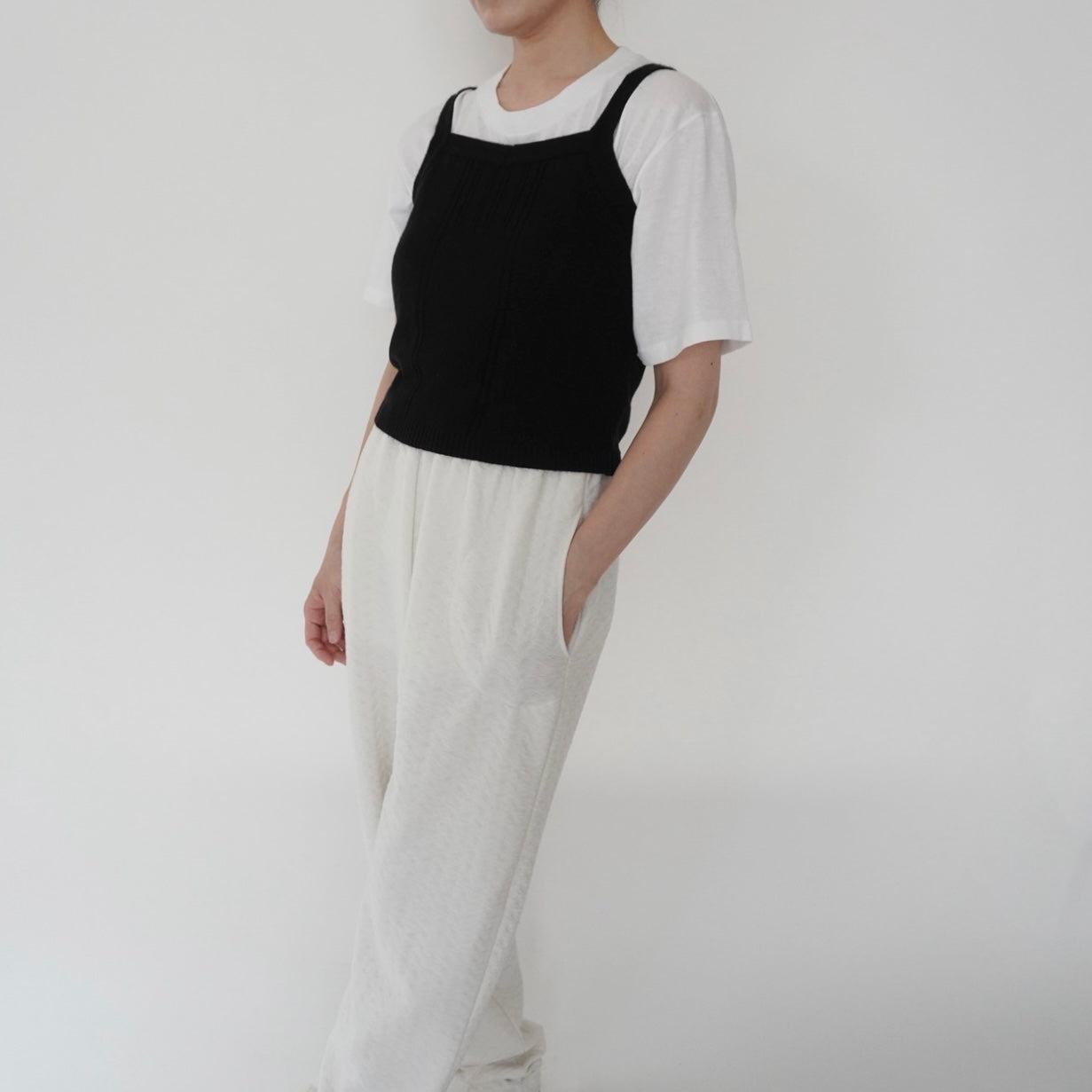 90s Cotton Design Camisole Top Made in USA