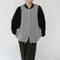 90s Striped Velour Top Made in USA