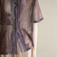 90s Printed Sheer Shirt Made in USA
