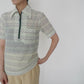 70s Pattern Zip Top