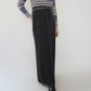 90s EURO Ribbed Knit Maxi Skirt