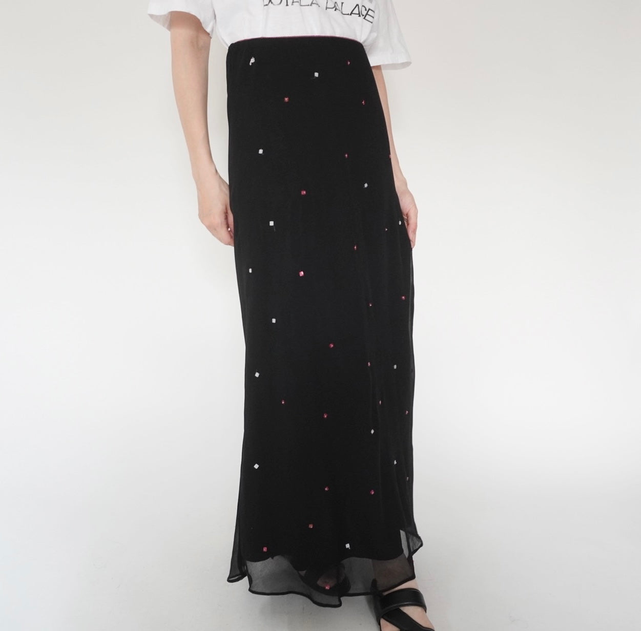 90s Beads Design Skirt