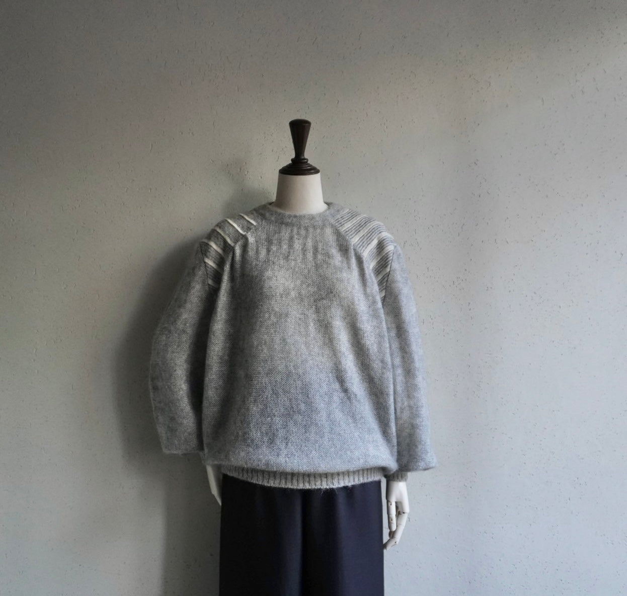 80s Design Mohair Knit  Made in Italy