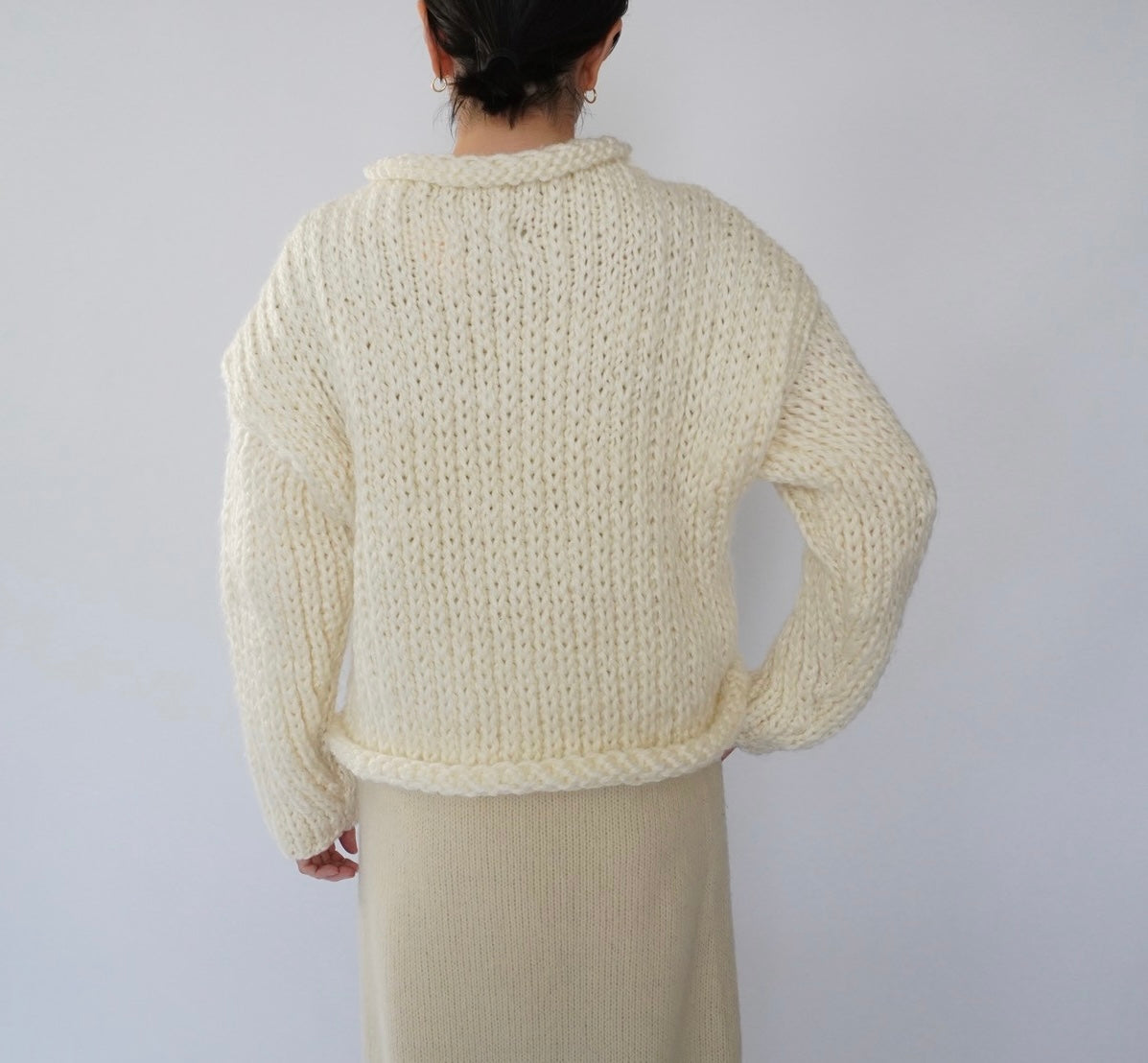 60s  Hand Made Knit