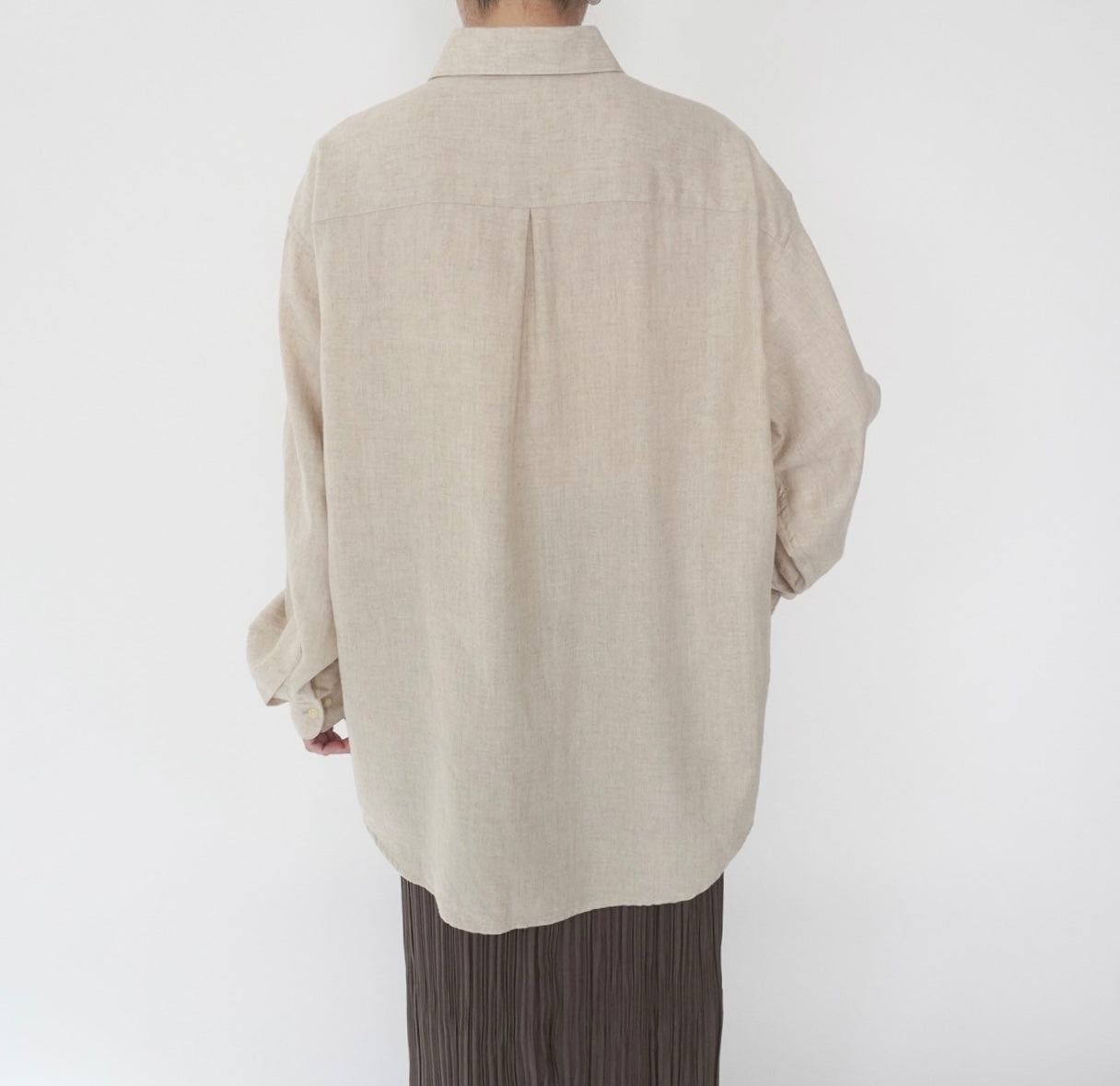 90s Cotton×Linen Shirt