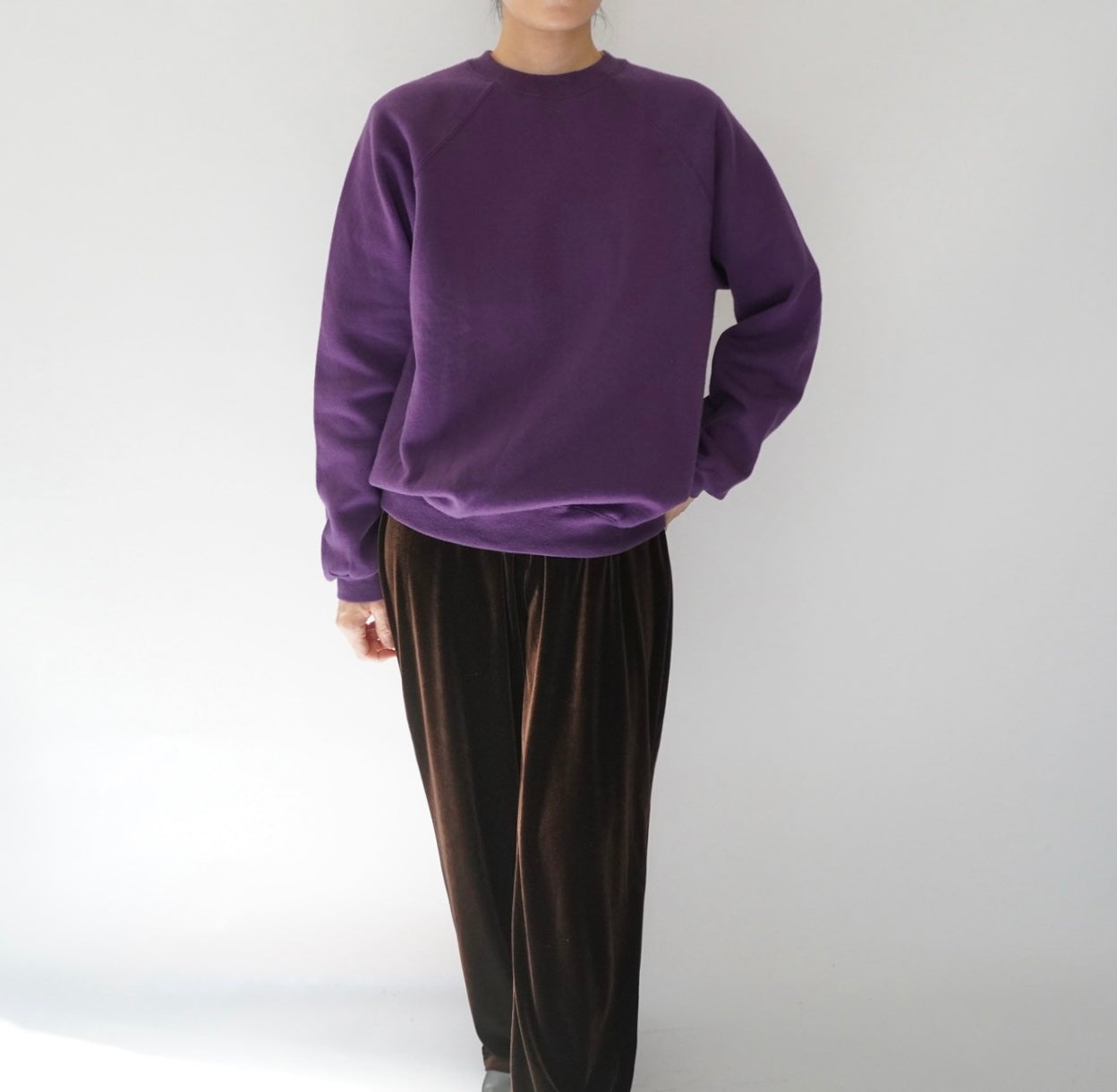 90s Purple Sweater