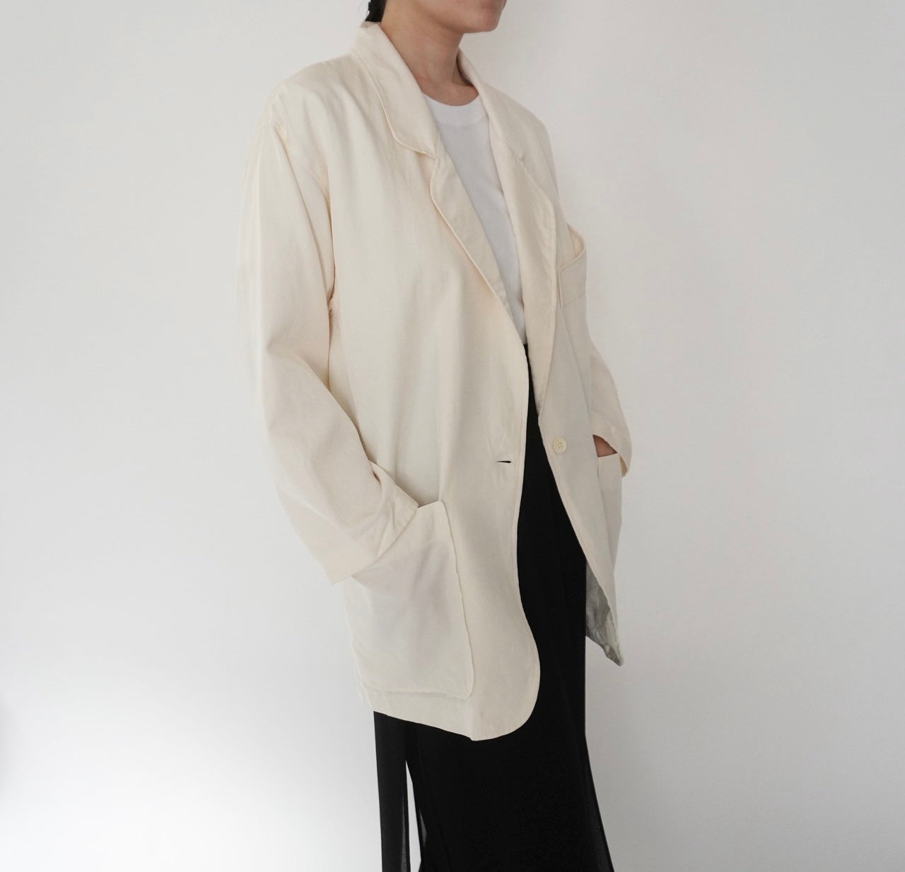 90s Silk Light Jacket