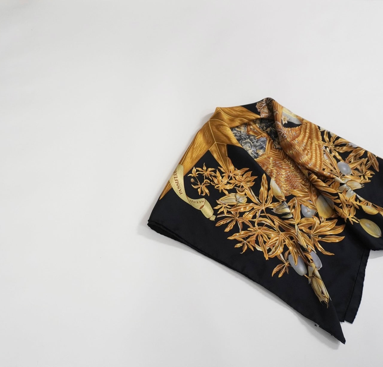 ”Hermes” Silk Scarf Made in France