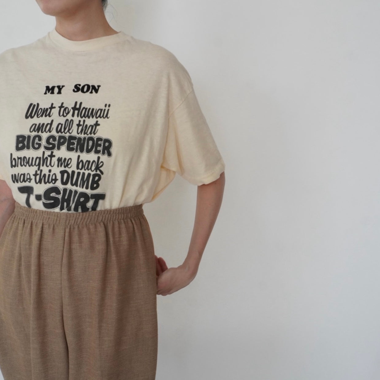 80s Printed T-shirt Made in USA