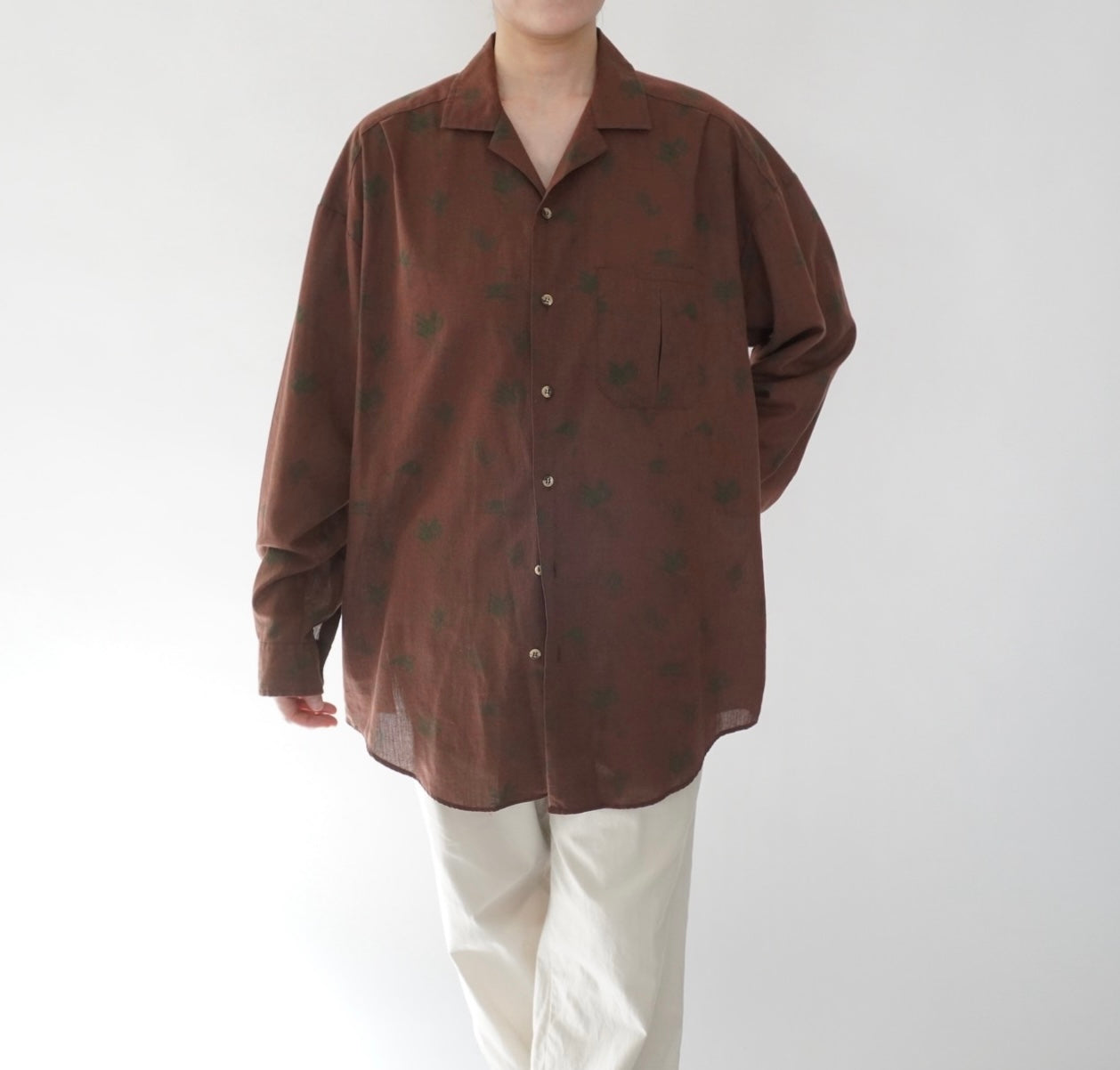 90s Pattern Printed Shirt
