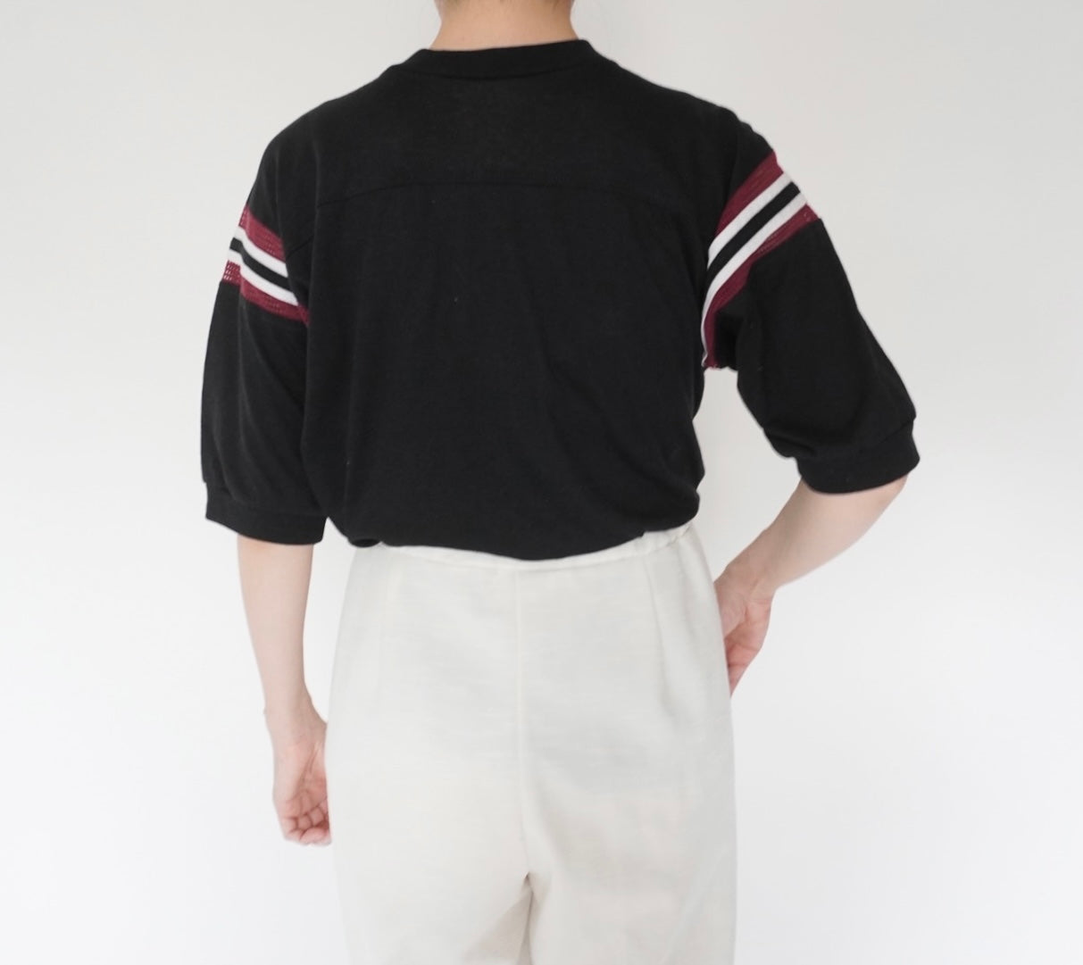80s Mesh Design T-shirt