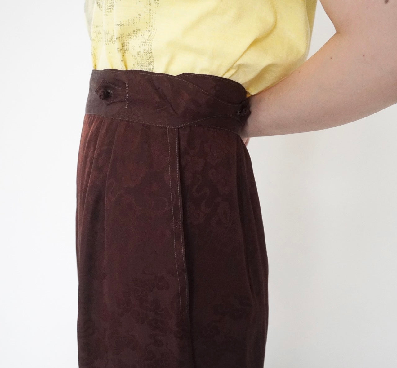 40s Silk Pants