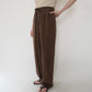 90s Brown Silk Pants