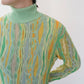 80s Design Cotton Knit Dress Made in Australia