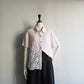 90s Lace Design Shirt