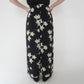 90s Flower Pattern Skirt Made in Canada