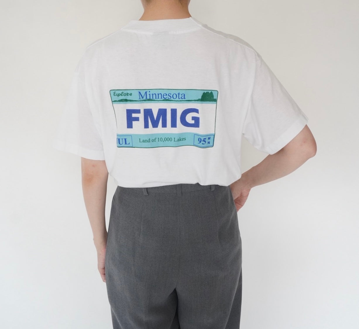 90s Printed T-shirt Made in USA