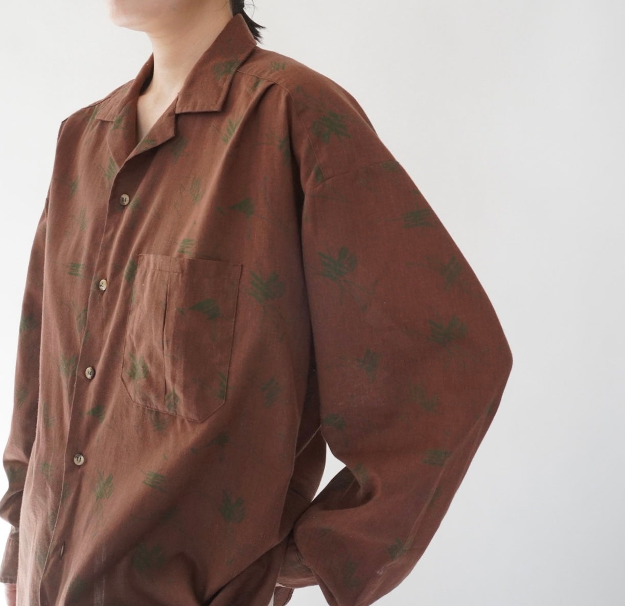 90s Pattern Printed Shirt