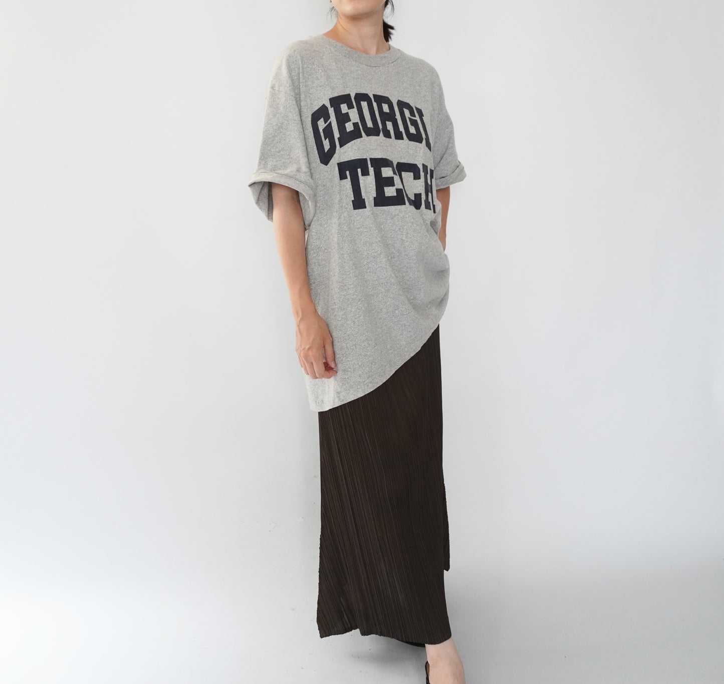 90s Printed Big T-shirt Made in USA