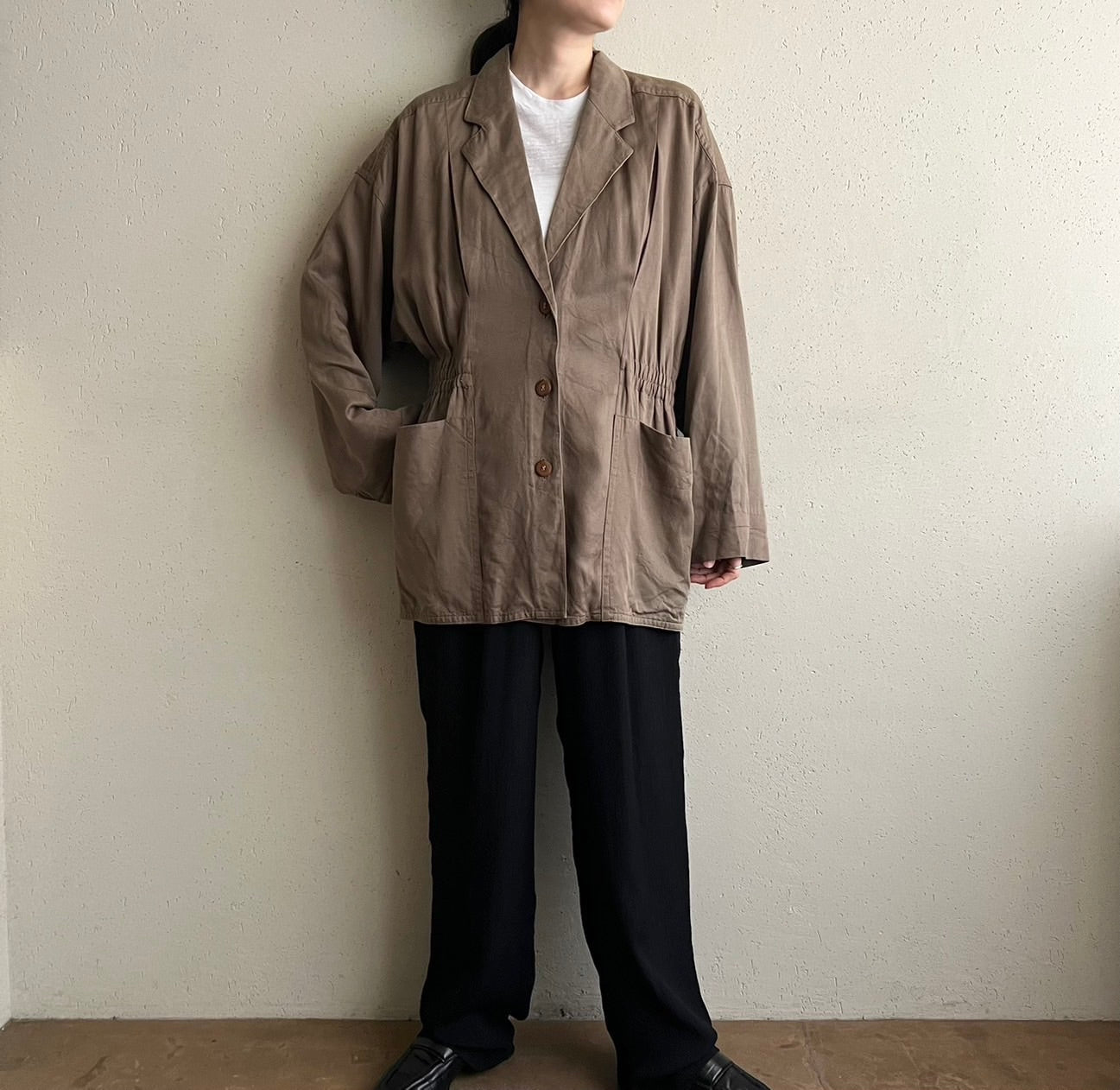 90s Rayon Jacket Made in France