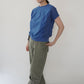 80s Blue Mesh Top