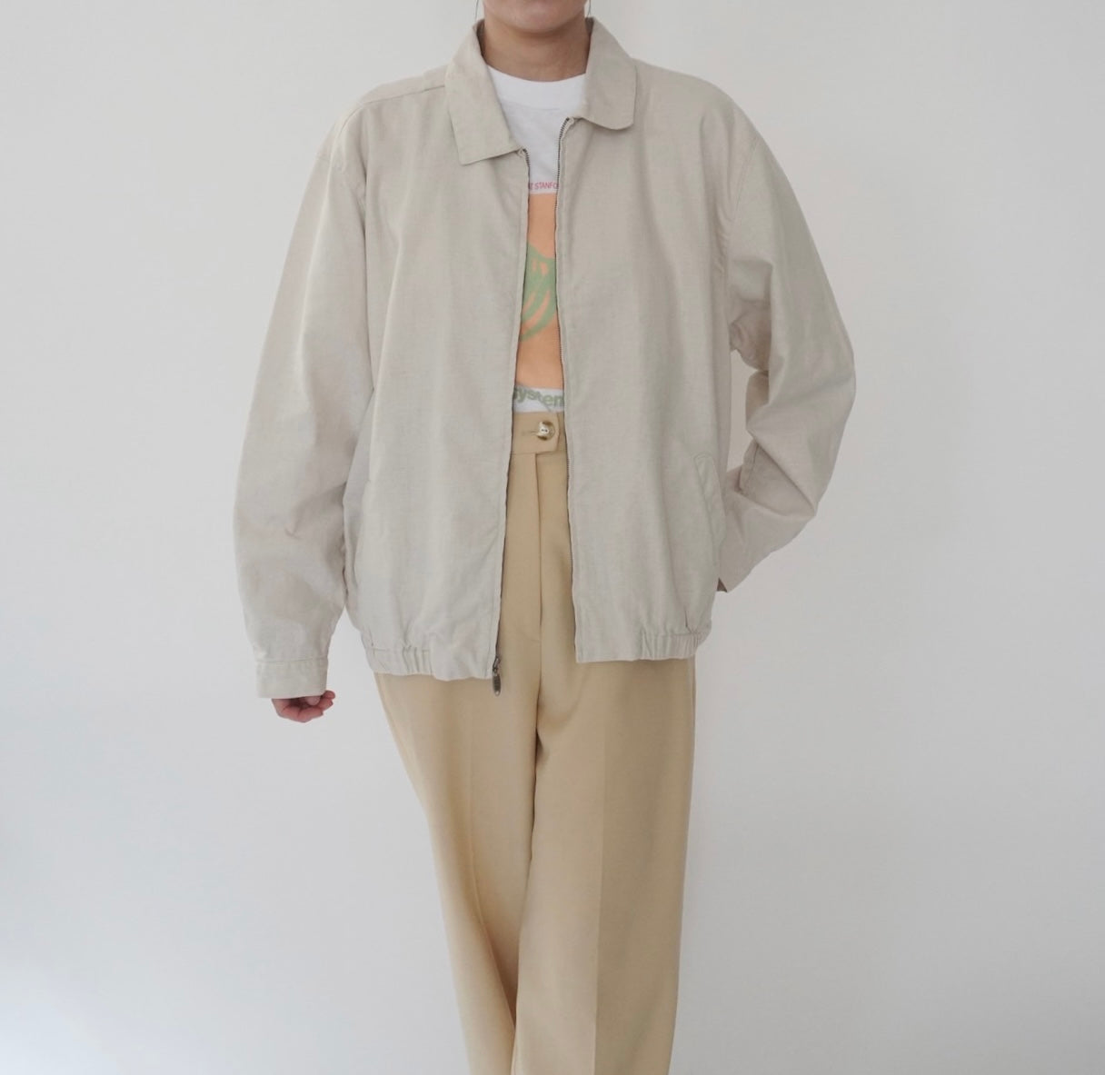 90s Linen Light Jacket
