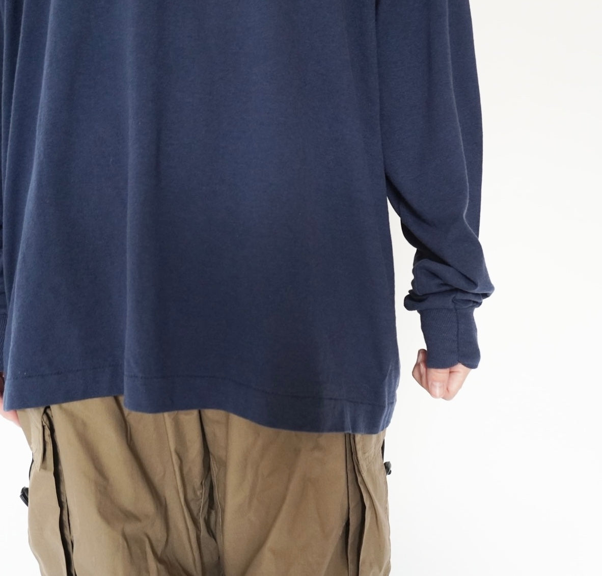 90s Long Sleeves Printed T-shirt Made in USA