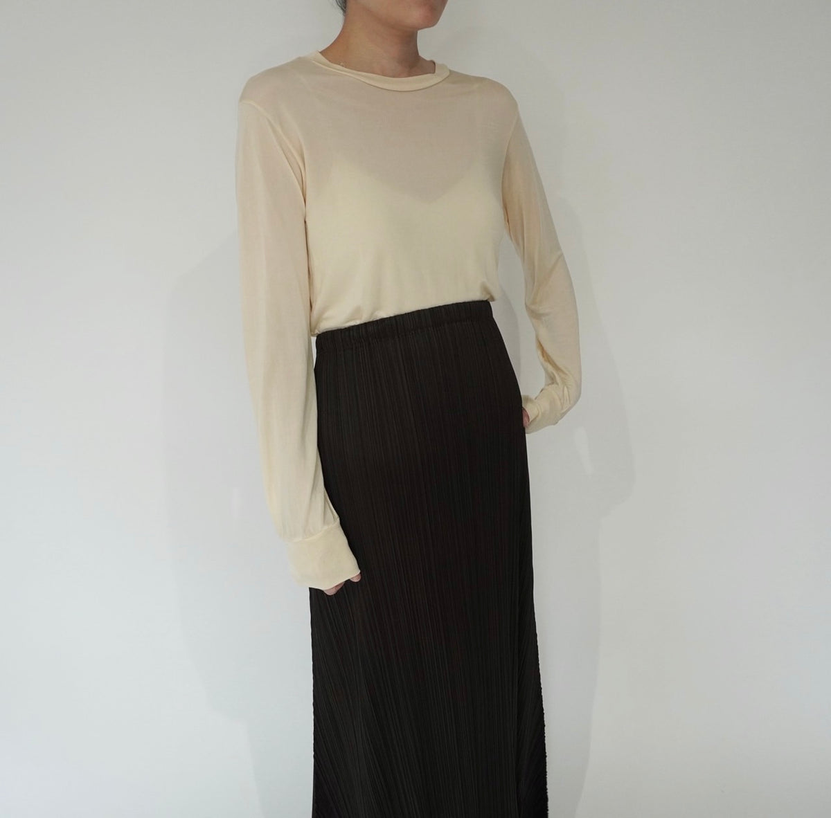 90s Sheer Silk Top
