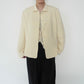 90s Cord Lace Design Silk Jacket