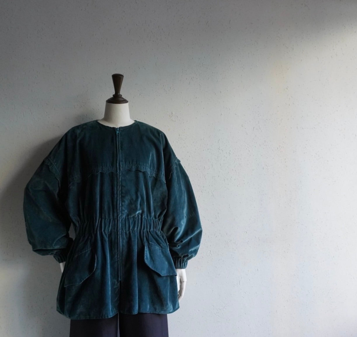 80s Velor Jacket Made in Italy