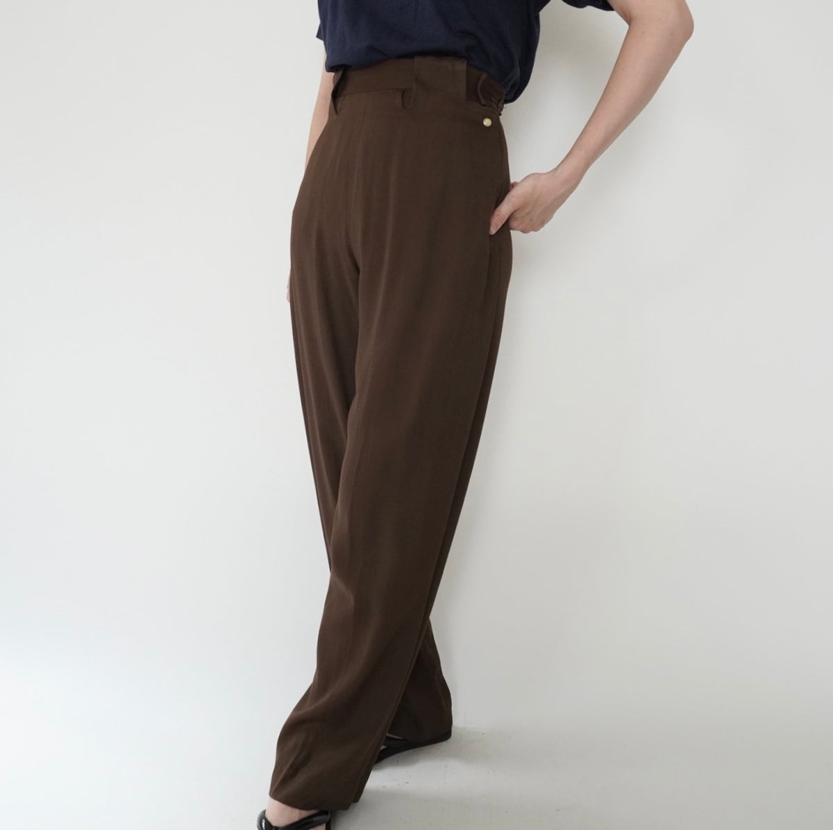 60s Western High Waist Pants
