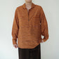 80s EURO Striped Blouse