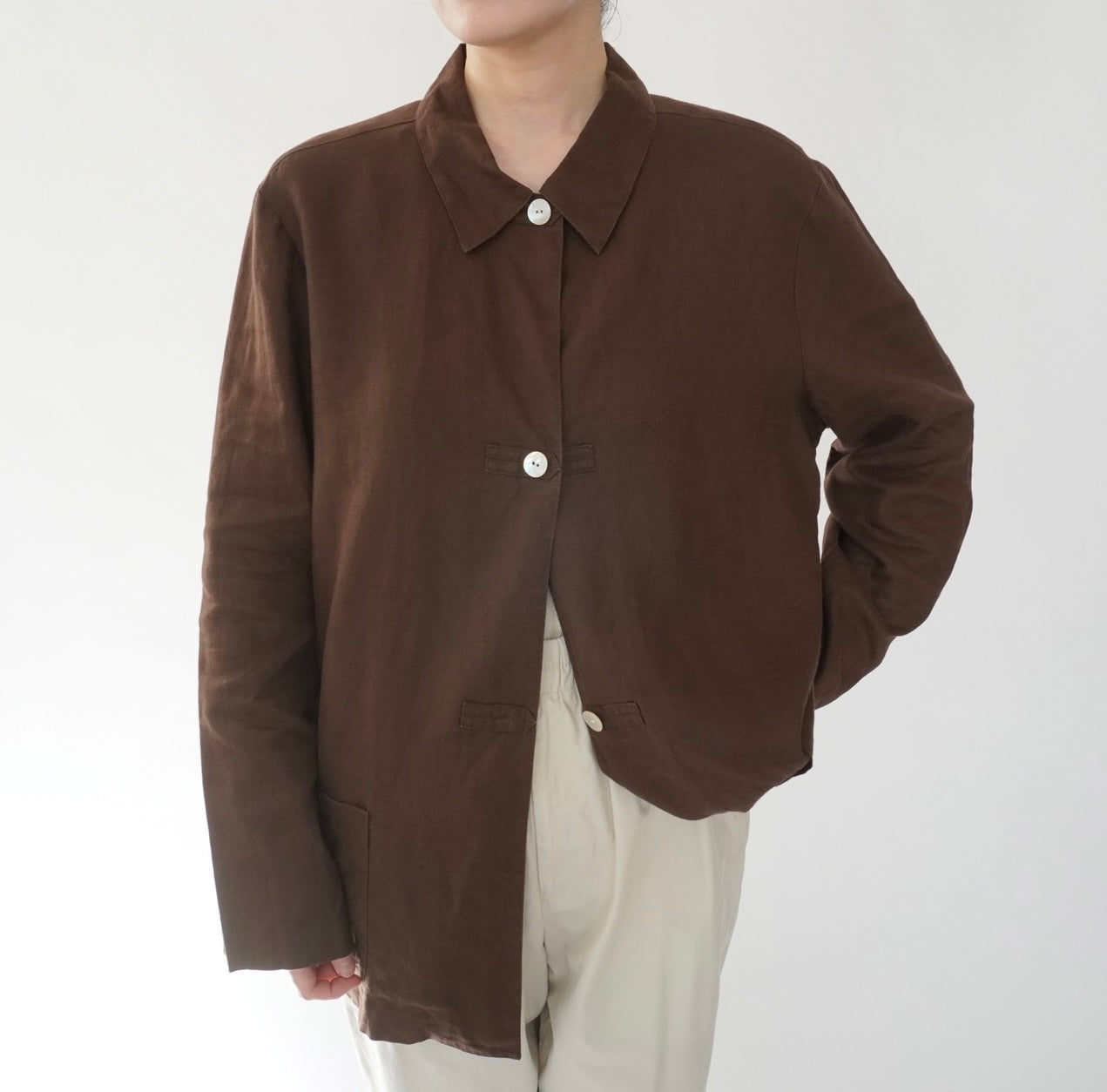 90s Linen Shirt