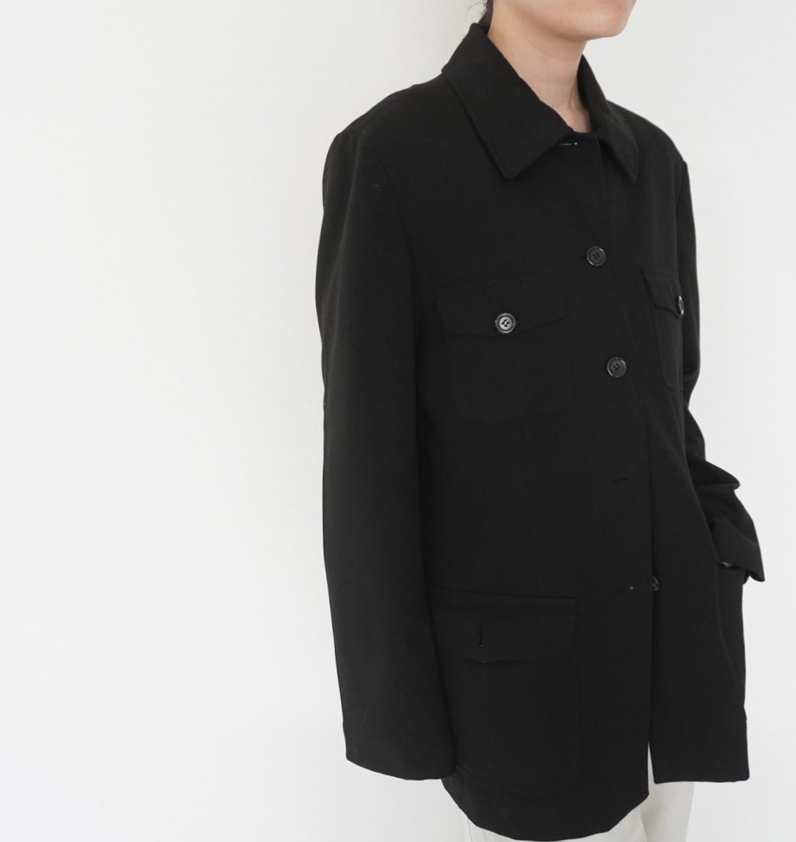 90s Black Jacket