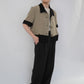 90s Two Tone Design Shirt,Jacket