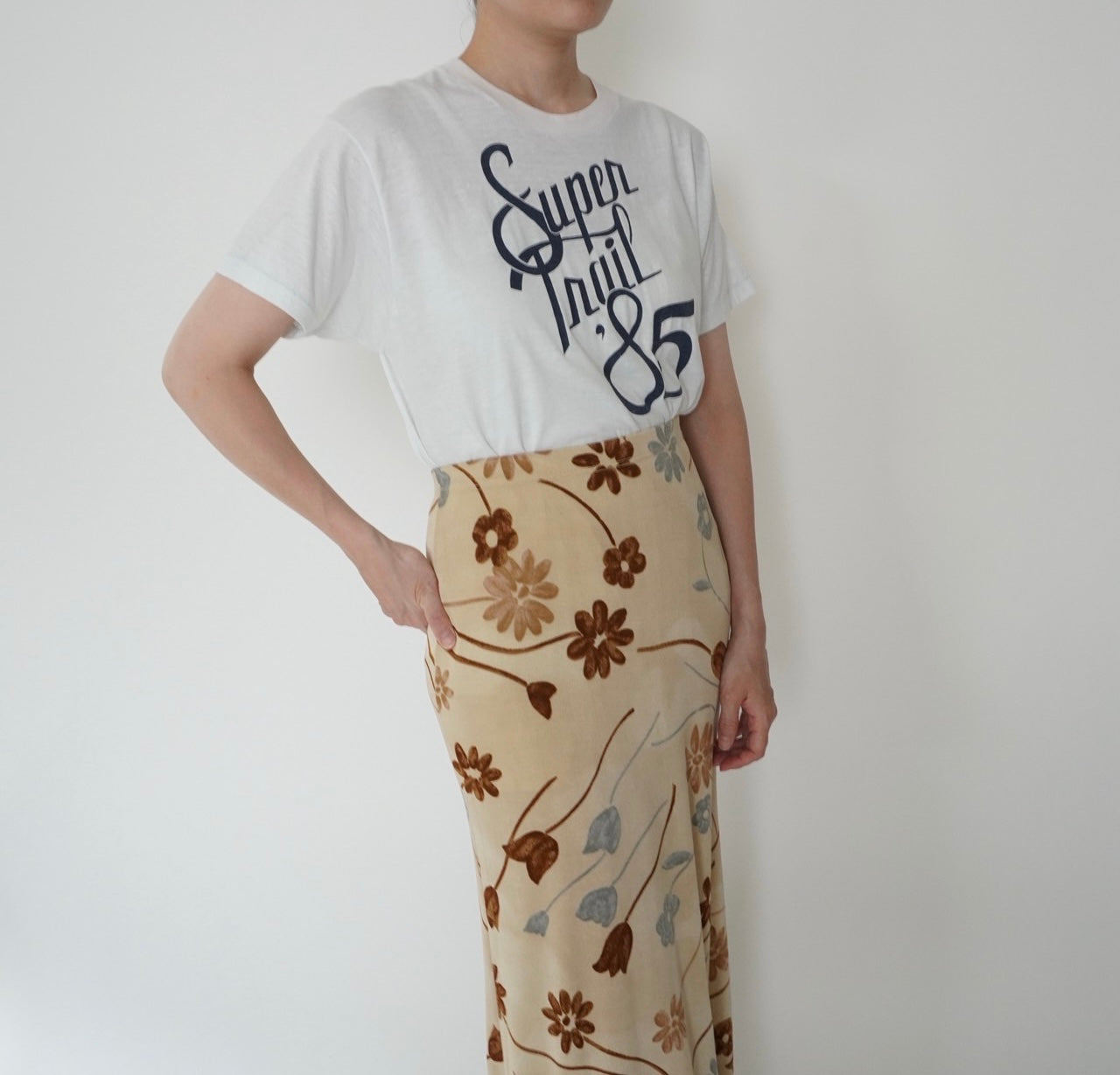 80s Printed T-shirt Made in USA