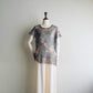 90s Printed Sheer Top