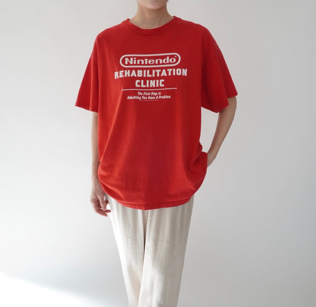 03s "Nintendo" Printed T-shirt