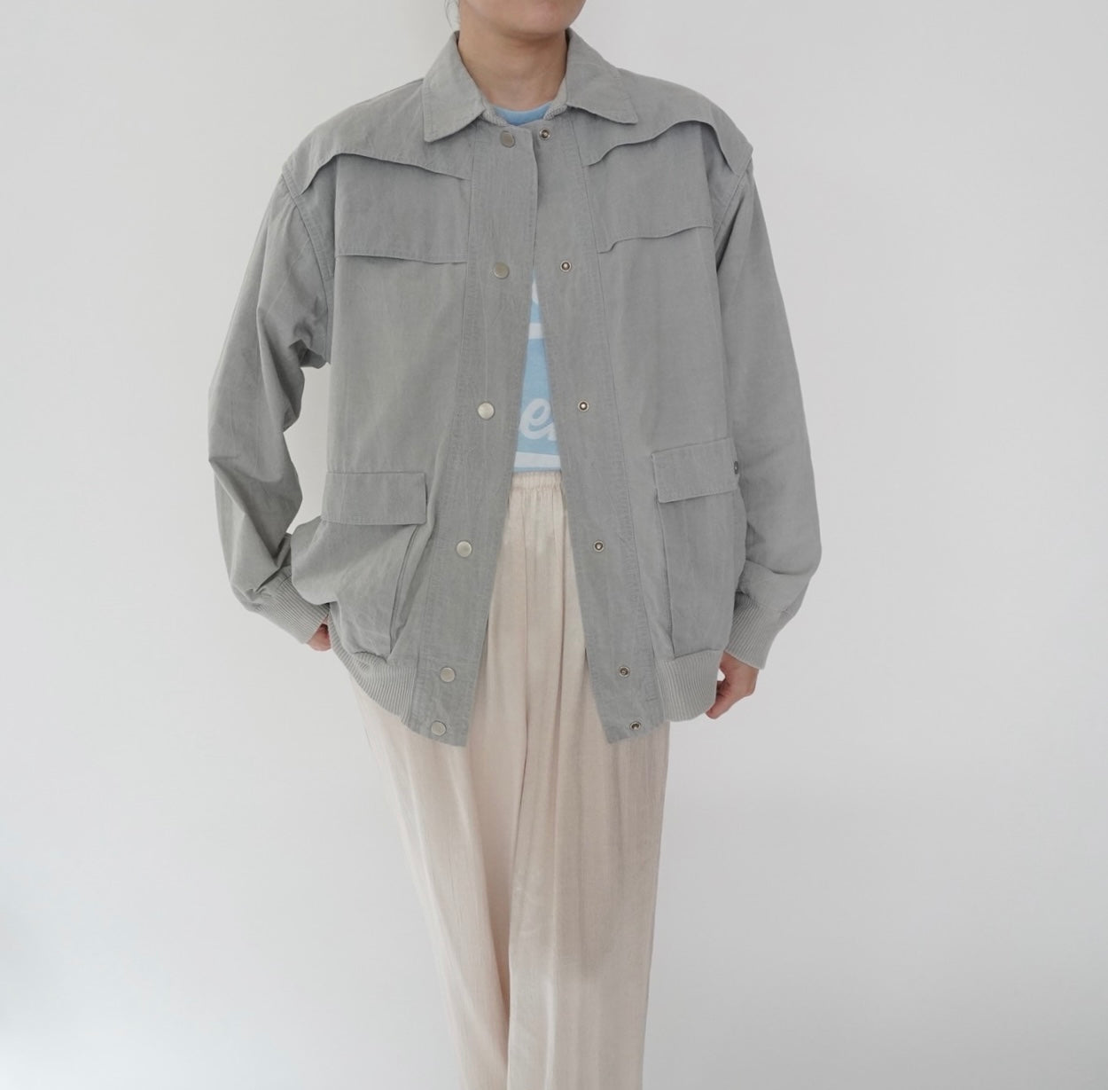 90s Design Light Jacket Made in USA