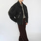 90s "Brandon Thomas" Black Design Jacket
