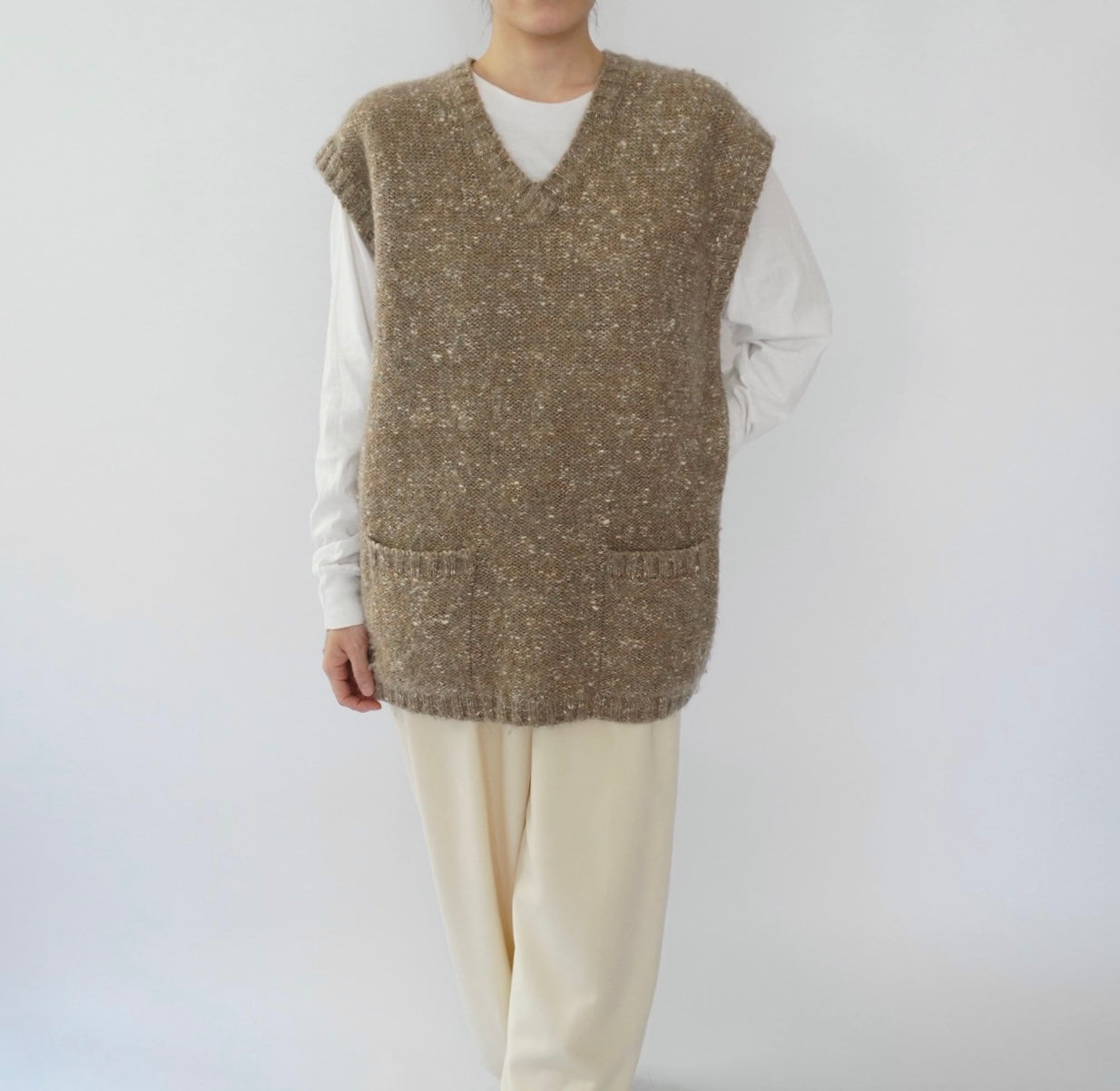 80s Mohair Knit Vest